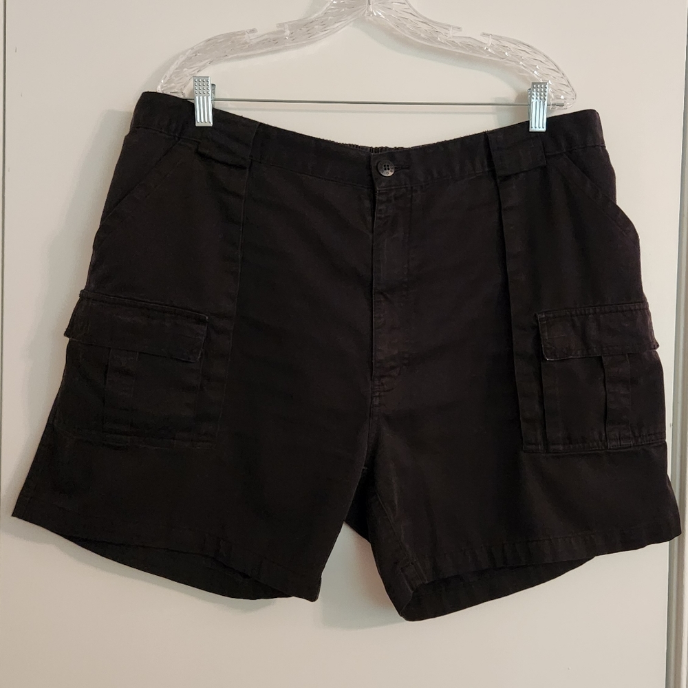 Weekender Mens Six Pocket Trader Shorts - Black -‎ 42